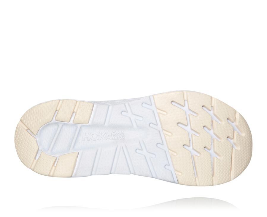 Zapatos Para Caminar Hoka One One Mujer Naranjas/Blancos - Cavu 3 - RSMF71596